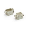 Insert HEEE, Raccordement à Sertir, femelle, 32 pin, 16A, Polycarbonate, 10B 